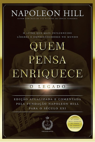 Book : Quem Pensa Enriquece - O Legado (portuguese Edition)