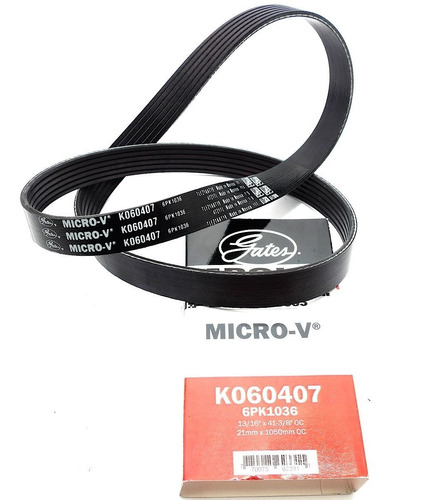 Banda Accesorios Alternador Polo Ibiza Cordoba 2.0 6pk1033