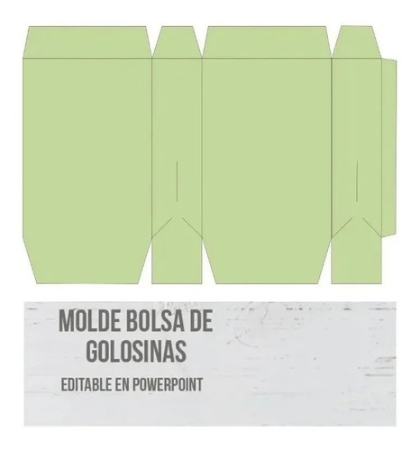 Kit Imprimible Molde Bolsa Golosinas (editable)+obsequios