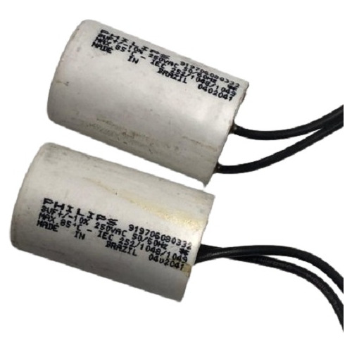 Capacitor Arranque Philips 8 Uf 50/60hz C/ Cable X Unidad