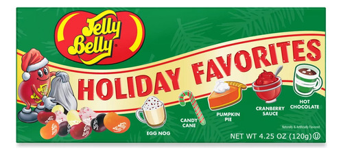 Gominolas Jelly Belly Sabores Navidad Holiday Favorites 120g