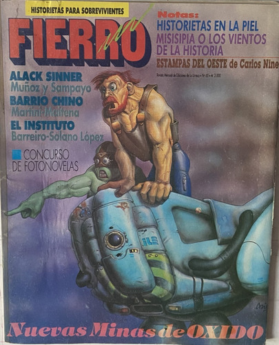 Revista Fierro N° 65 / Primera Época / Sanyú Maitena / X7