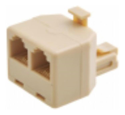 Divisor Femea Dupla Para Plug Rj11  874 - Kit C/10