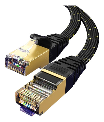 Patch Cord Cat8 Cabo Rede Ampcom Cat7 10gbps 600mhz 5mts