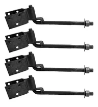 Comprar Dobradiça Porteira Boca De Lobo 70mm 3 Furos Inverso 4 Un