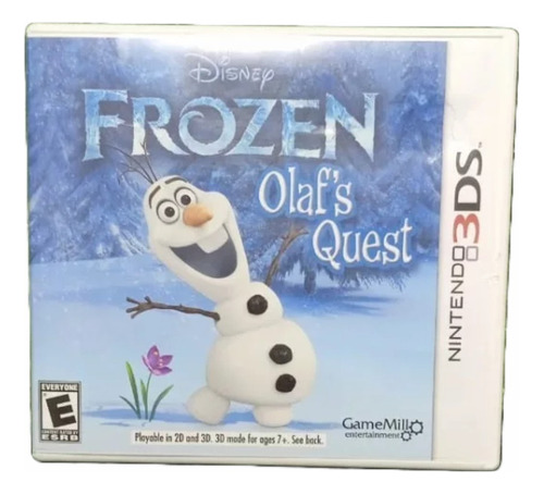 Frozen Olaf's Quest Nintendo 3ds Completo