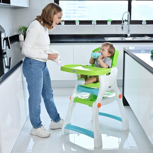 Silla Alta Prinsel Caddy 2 En 1 Rosa
