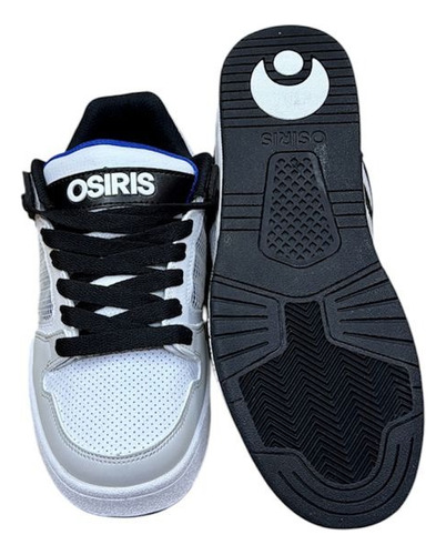 Tenis Osiris Pixel 1928 White/black/blue