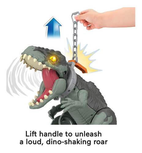 Giganotosaurus Imaginext Jurassic Dino Mega Rugido Salvaje