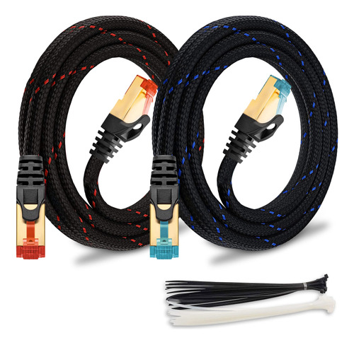 Maxlin Cable Cable Ethernet Cat 7 Para Juegos, Cable De Cone