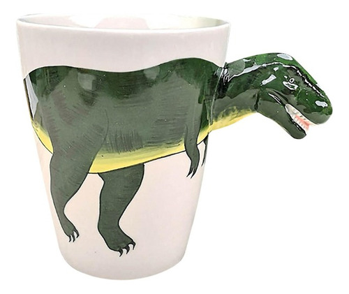 Taza Bonitas Con Forma De Dinosaurio, Bonita Taza De Cerámic