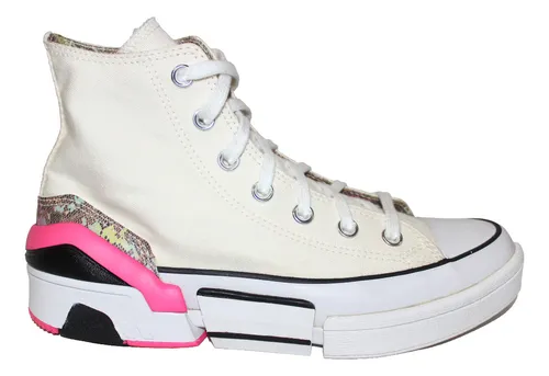Remate Tenis Converse Plataforma Cpx70 Beige Rosa 25.5 Cm