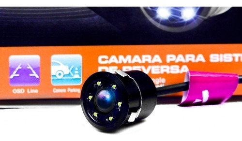 Camara Reversa Audiobahn Fácil Instalación Sin Perforación