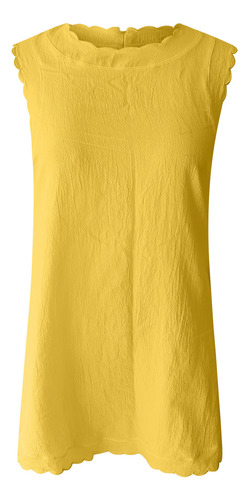 Vestido De Mujer De Verano Para Playa, Color Camiseta Sin Ma