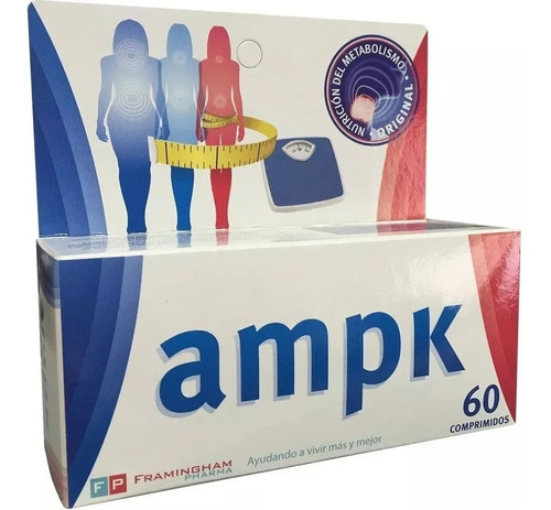 Ampk X 60 Suplemento Quemador De Grasa Adelgazante Original