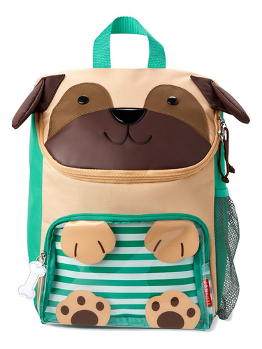 Mochila Escolar De Animal Cachorro Pug Zoo - Skip Hop