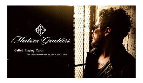  Set Madison Gamblers 14 Trucos Cartomagia - 3 Mazos + Dvd 