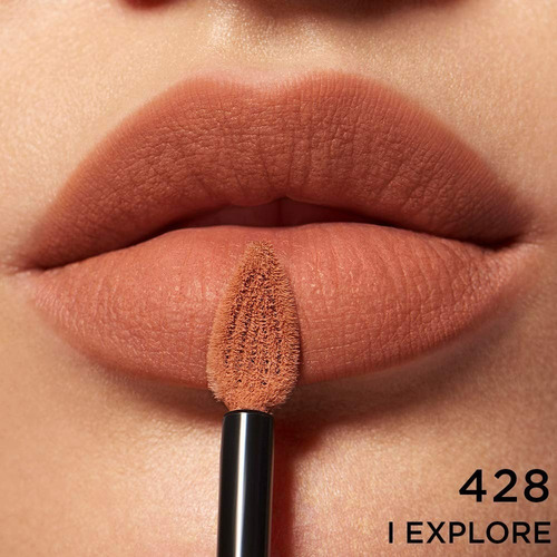 Lápiz labial líquido exclusivo de Loréal Rouge con efecto mate Color 428 Explore