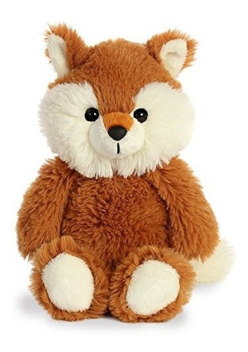 Peluche Zorro Aurora® - Cálido Y Divertido - Naranja 20 Cm