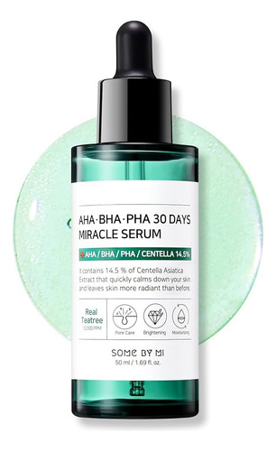 Serum Some By Mi Aha Bha Pha 30 Days Miracle Anti Acne 50ml Cosmética Coreana
