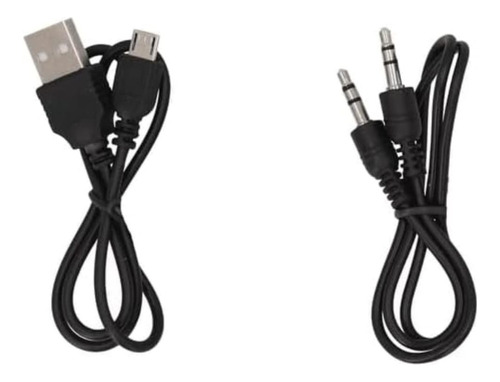 Bocinas Inalámbricas Bluetooth 2.0 Hi-fi Con Radio Color Negro