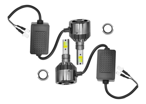Kit 2 Focos H3 Led 2caras Alta Multicolor