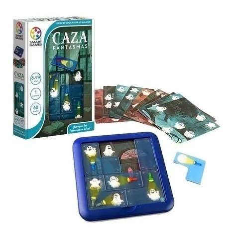 Imagen 2 de 2 de Cazafantasmas Juego De Mesa Smart Games Atrapa Los Fantasmas