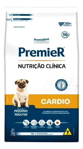 Ração Premier Nutrição Clínica Cardio Cães Adultos Porte Pequeno ...