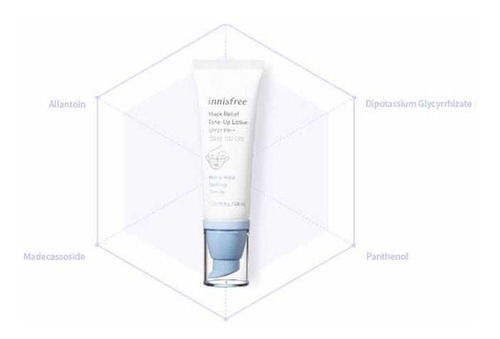 Imagen 6 de 6 de Innisfree Mask Relief Tone Up Lotion Spf27 Pa++ 40ml + Gift