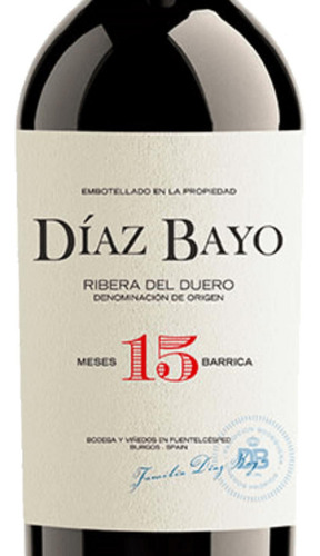 Vino Tinto Diaz Bayo 15 750 Ml