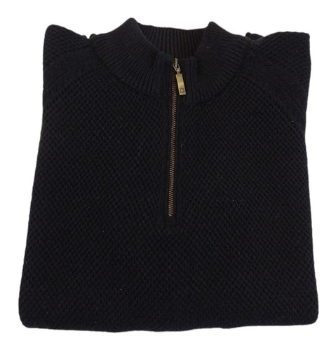 Sweater Golf Medio Cierre Lana Hombre Golfargentino