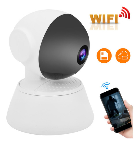 Qa1 Cámara Para Perro Hd Ip Wifi Inalámbrica Con Visión