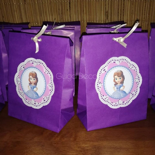Imagen 5 de 6 de 10 Bolsitas Sorpresitas Cumpleaños La Princesita Sofia