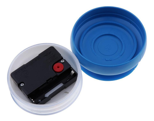 Mini Reloj De Pared Un Azul 75x35mm Un Azul 75x35mm