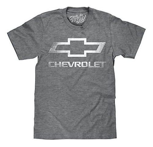 Tee Luv Chevrolet Shirt - Camiseta Con Logo Chevy Bowtie Des