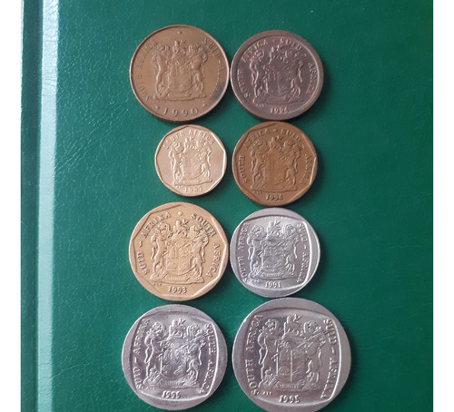 Sudáfrica 1990 8 Valores (Usado)