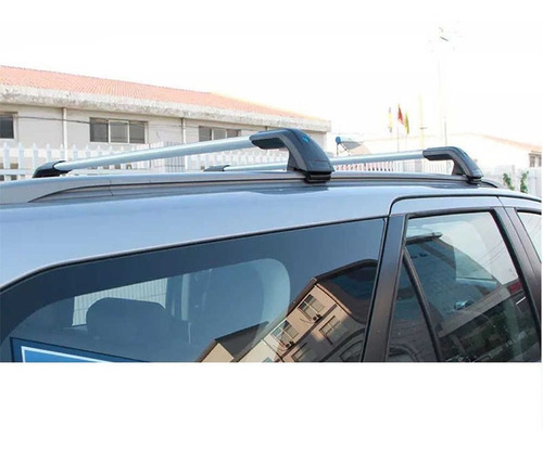 Imagen 7 de 8 de Barrras Porta Equipaje Aluminio Riel P/ Toyota Sw4 Eg