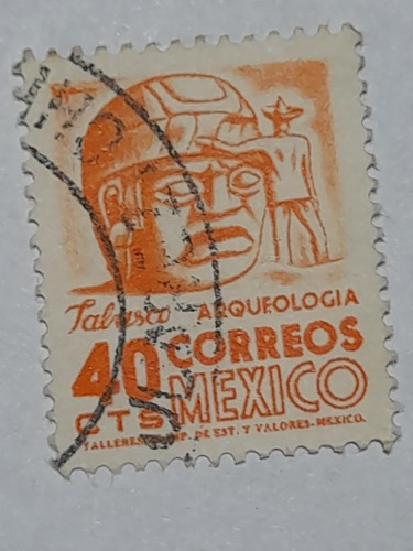 Estampilla     Tabasco Arqueología       504      E2