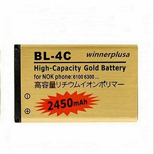 Cargador Inalàmbrico Batería De 2450mah Bl-4c Gold Para No