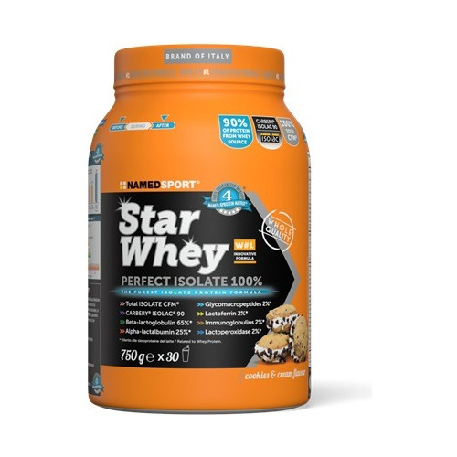 Star Whey Protein Isolate Cookies And Cream Namedsport 750g