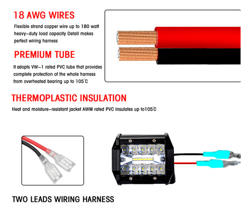 Barra De Arnés De Cableado Para Adaptarse. Kit De Arnés De A