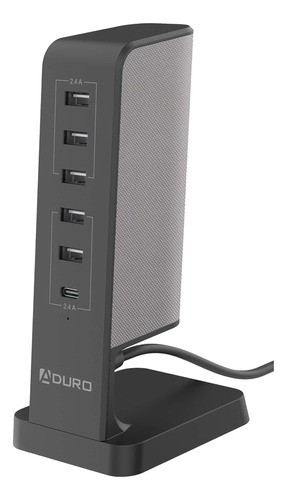 Aduro Estacin De Carga Usb Para Mltiples Dispositivos [power