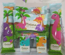 Comprar Golosinas Personalizadas Dino Nena Candy Bar 40 Golosinas.