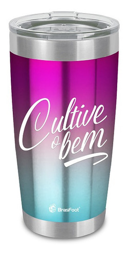 Imagem 2 de 2 de Copo Térmico Inox Stone 500ml Cultive O Bem