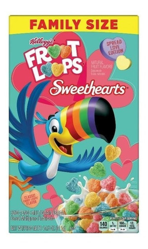 Cereal Froot Loops Sweethearts Love Edition 411g Importado