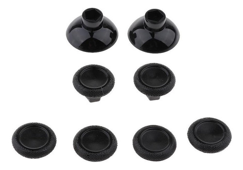 Cubierta De Del Controller \u0026 Base 8pcs Negro