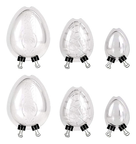 Molde For Hacer Huevos De Pascua Con Forma De Conejo, 6 Uni