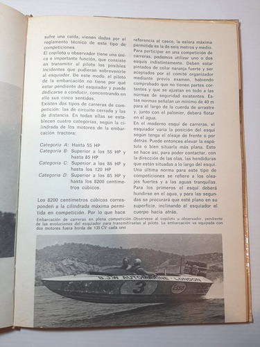 Imagen 9 de 10 de Antiguo Libro El Esqui Nautico Serra Vecchi 1971 Ro 1431