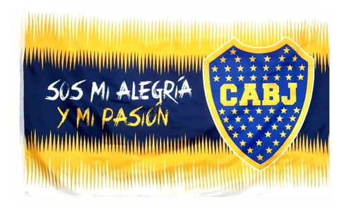 Bandera De Boca Juniors Bj925 150cm X 90cm Licencia Oficial