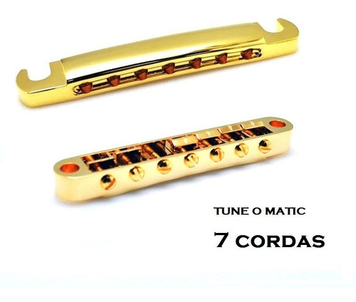 Ponte E Cordal (tune O Matic) Sung-il  P/ 7 Cordas - Gold